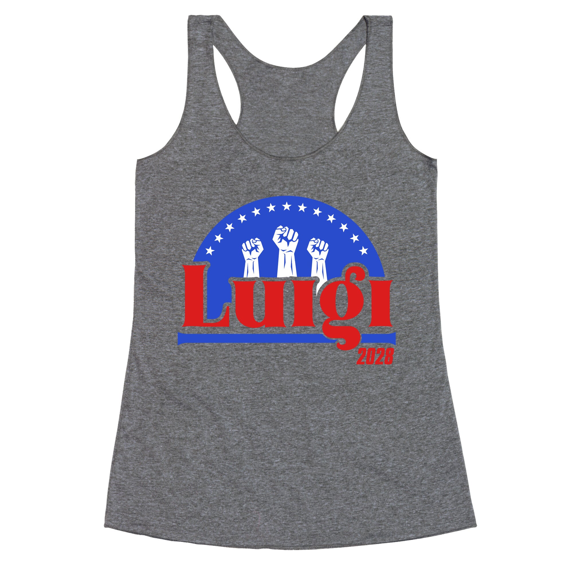 Luigi Mangione 2028 Racerback Tank